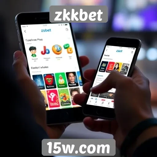 Experiência do usuário no zkkbet em dispositivos móveis